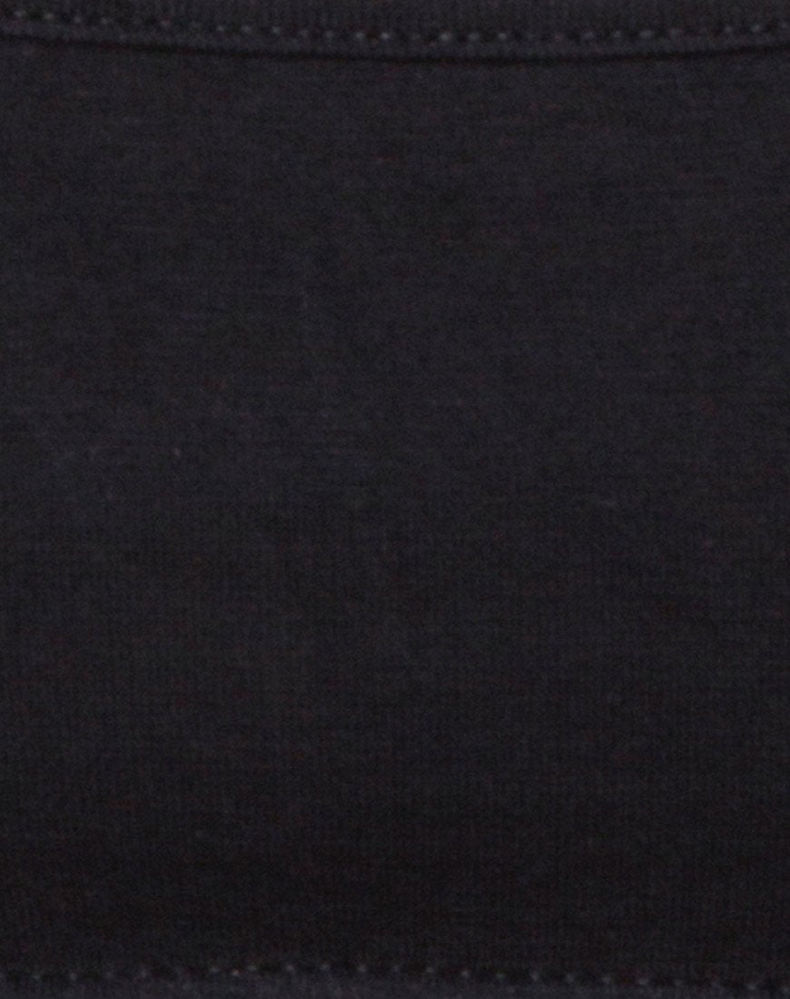 Image of Milipe Crop Top in Black Buckles
