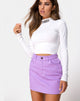 Image of Mini Broomy Skirt in Lilac