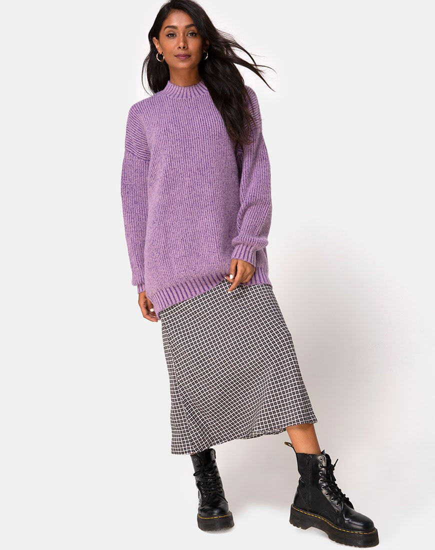 Image of Mody Jumper Knitted in Light Purple