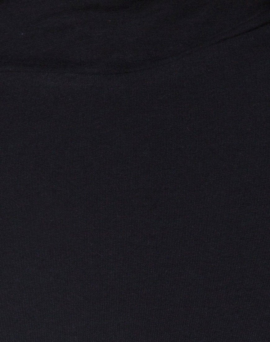 Image of Monec Crop Top in Black Buckle
