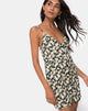 Image of Novia Slip Dress in Aster Black
