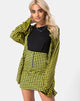 Image of Oxford Shirt in Medium Gingham Yellow