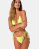 Image of Leyna Bikini Bottom in Pistachio