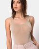 Image of Picola Bodice in Net Tan