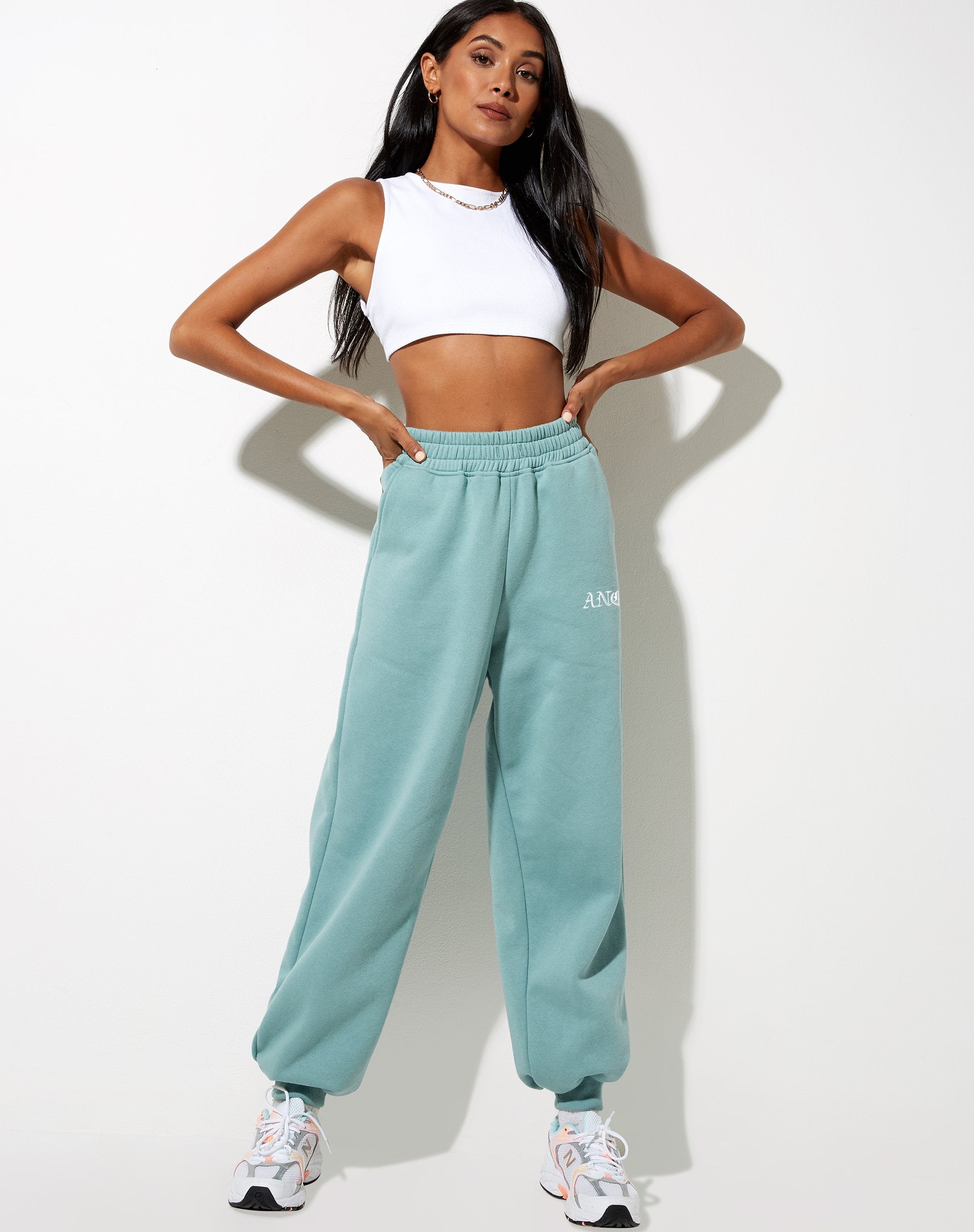 Image of Roider Jogger in Seafoam Angel Embro