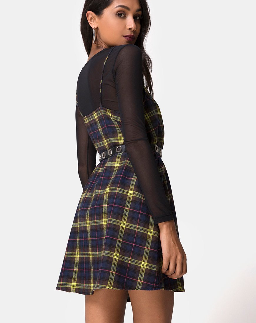 black and gold plaid dress Gold/Black Plaid Bodycon