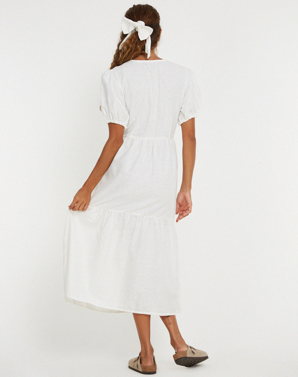 knee length dresses for ladies Karina Grimaldi Sawyer Midi Dress – Muse main image 0