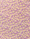 Floral Fun Lilac Lemon