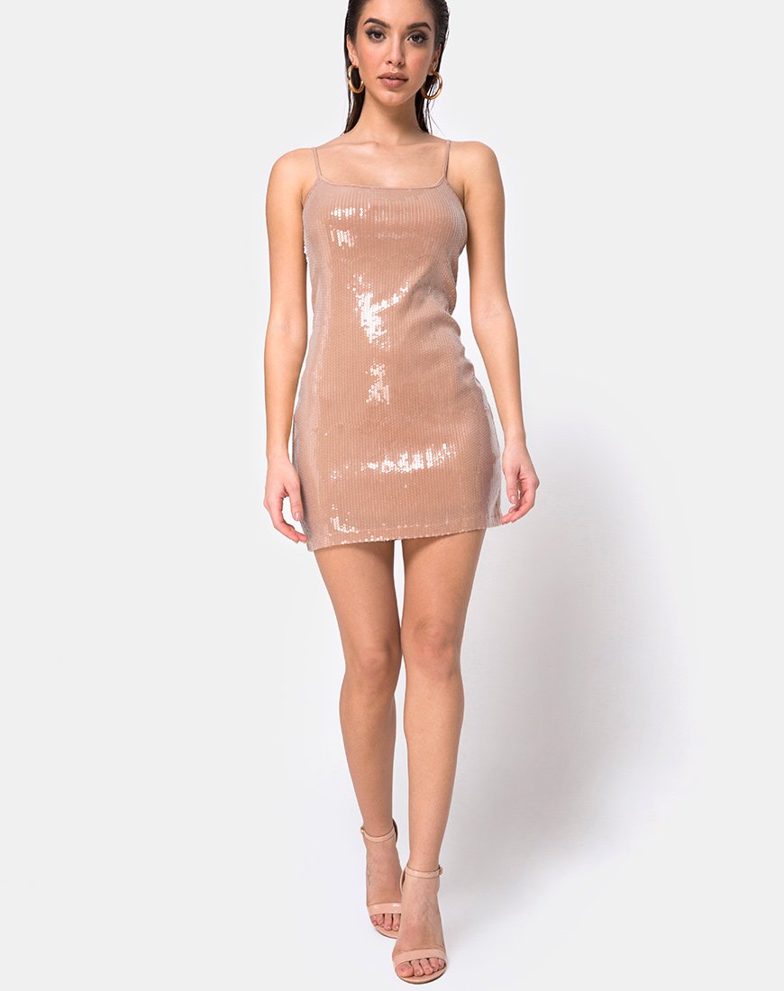 Transparent hotsell sequin dress