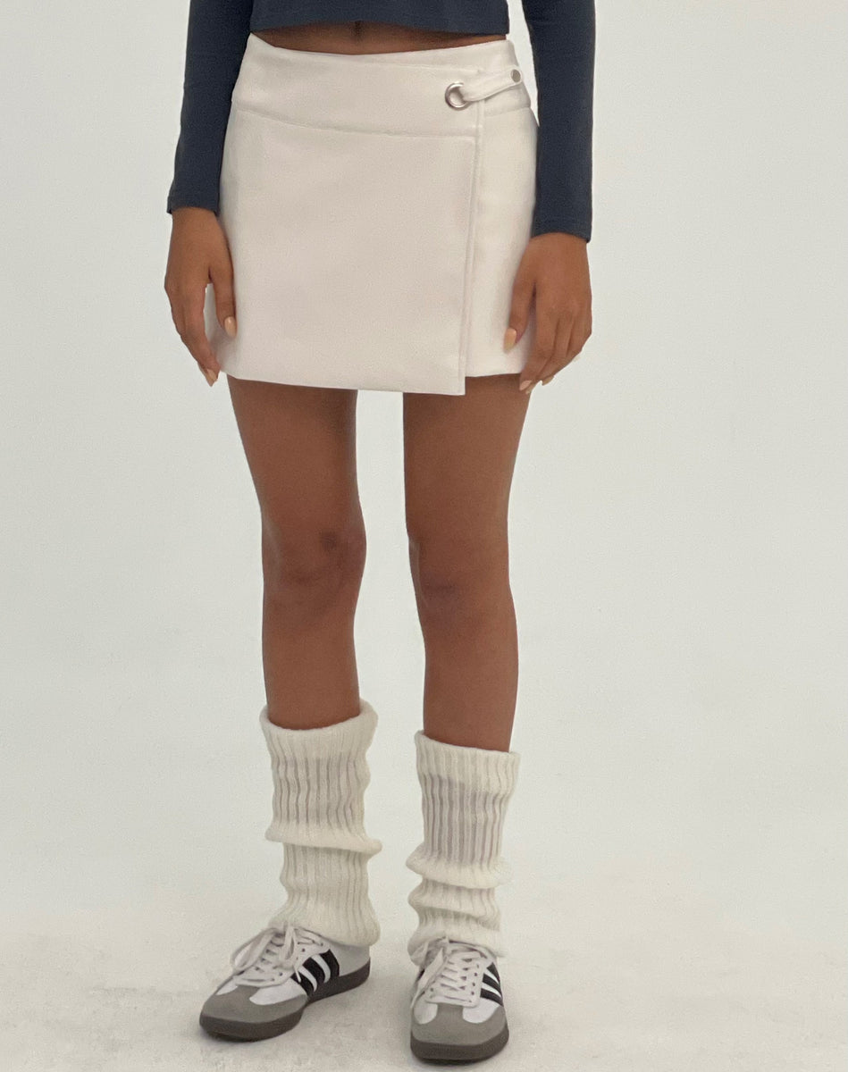 White mini skirt kmart hotsell