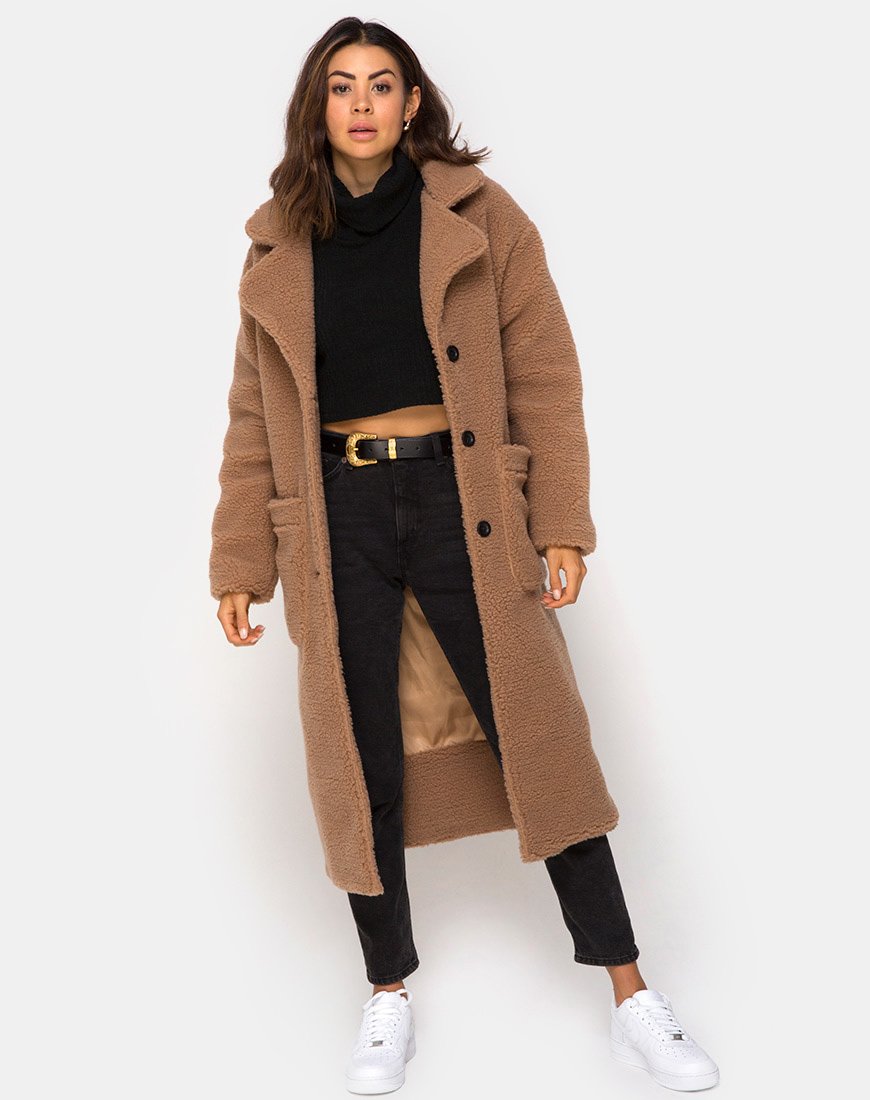 Borg on sale duster coat