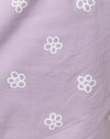 Small Graffiti Flower Lilac