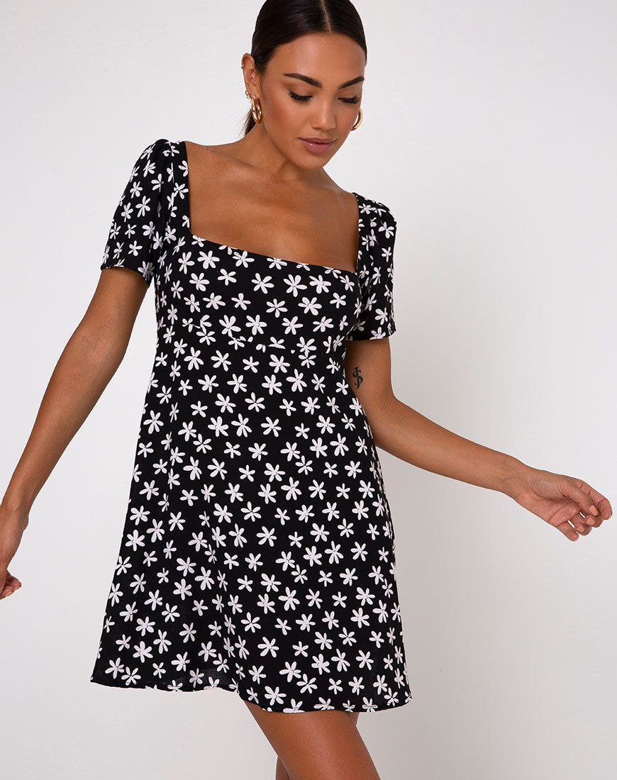 Monochrome Daisy Dress | Thalia motelrocks-com-us Monochrome Daisy Dress | Thalia motelrocks-com-us