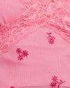 Pink Ditsy Daisy Embro