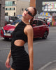 image of MOTEL X JACQUIE Osanna Mini Dress in Black