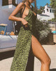 Image of Hime Maxi Dress in Cheetah Khaki
