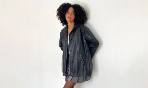 DRAFT SALE FAUX LEATHER