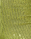 Drape Sequin Lime Green