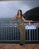 Image of Norila Knitted Maxi Dress in Olive