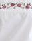 Poplin White with Cherry Blossom Embroidery