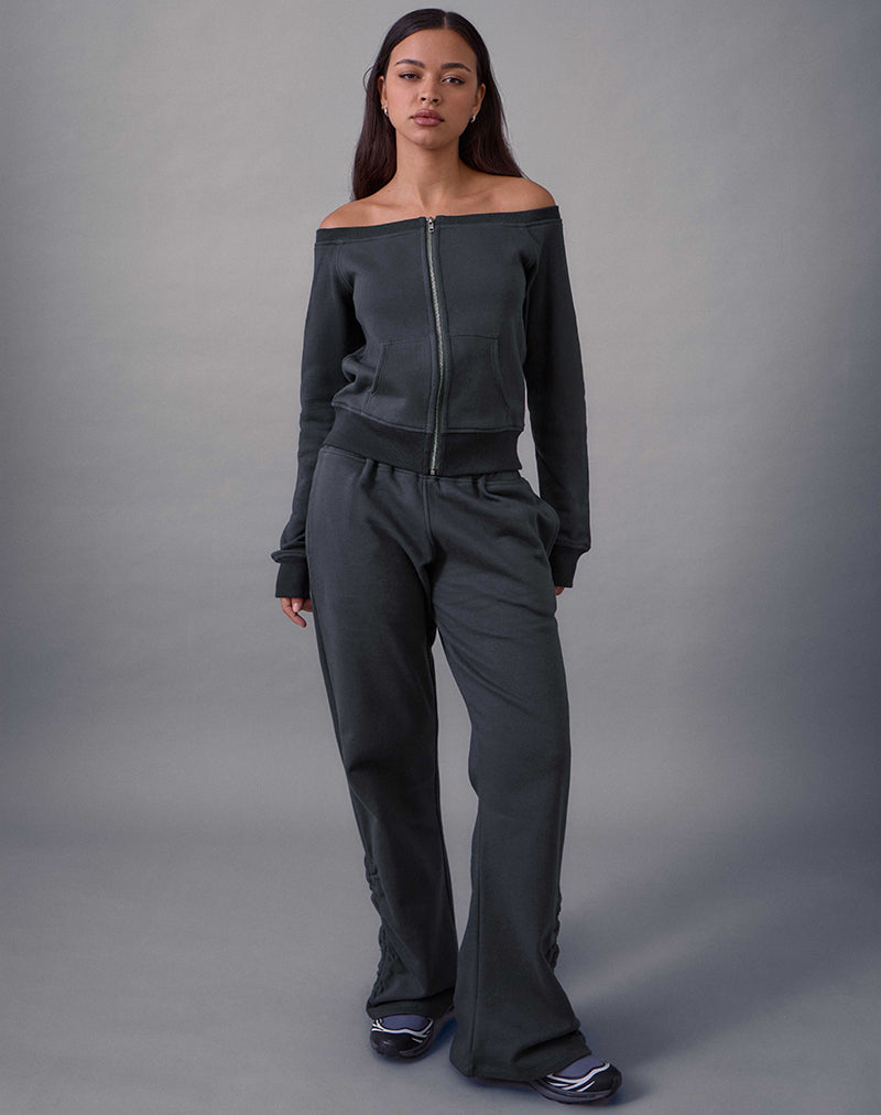 Image of Airazo Bardot Sweater in Beluga Grey