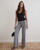Image of Esitaya Drape Trouser in Rayon Jersey Grey