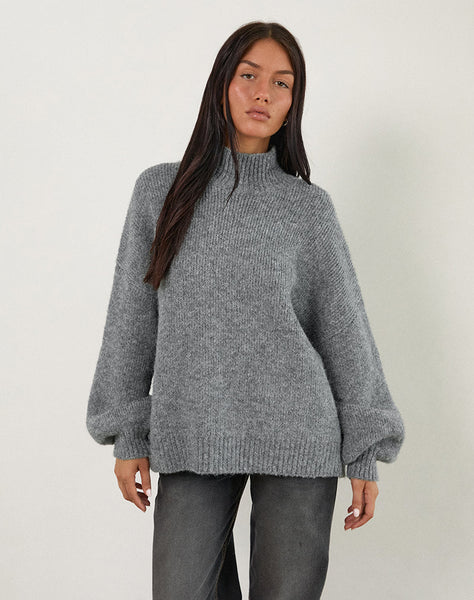 AMATO-OVERSIZED-JUMPER-GREY-