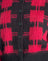 Black and Red Check Knit