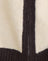 Knit Cream and Brown
