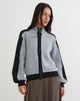 Image of Asrar Jumper in Knit Grey and Black