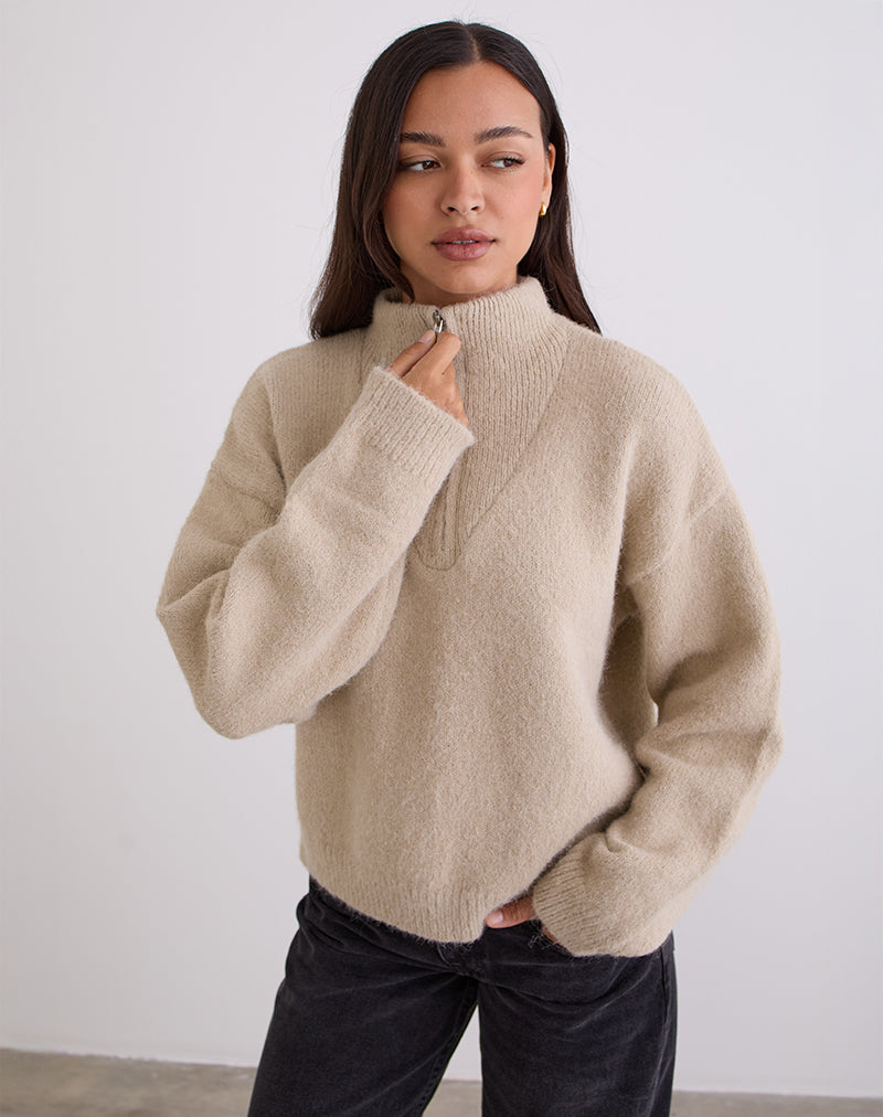 Image of Atine Jumper in Oatmeal