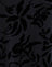 Flock Leaf Flower Black