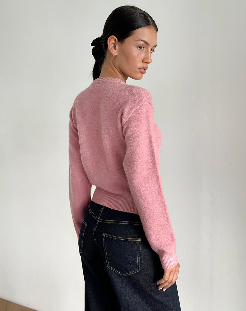 Dusty Pink Cardigan Aura Motelrocks com us dusty-pink-cardigan-aura-motelrocks-com-us
