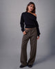 Image of Avina Trouser in Tailoring Dark Olive