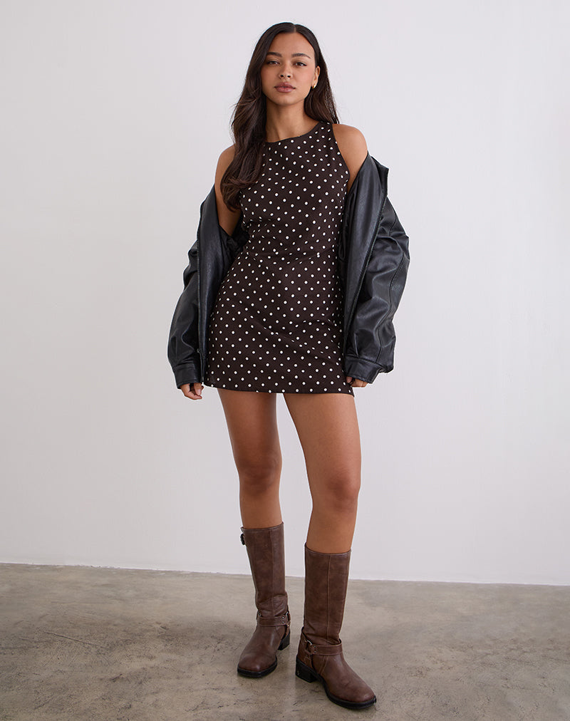 ayana backless mini dress Ayana Cross Back Mini Dress / Velvet Burnout | MESHKI