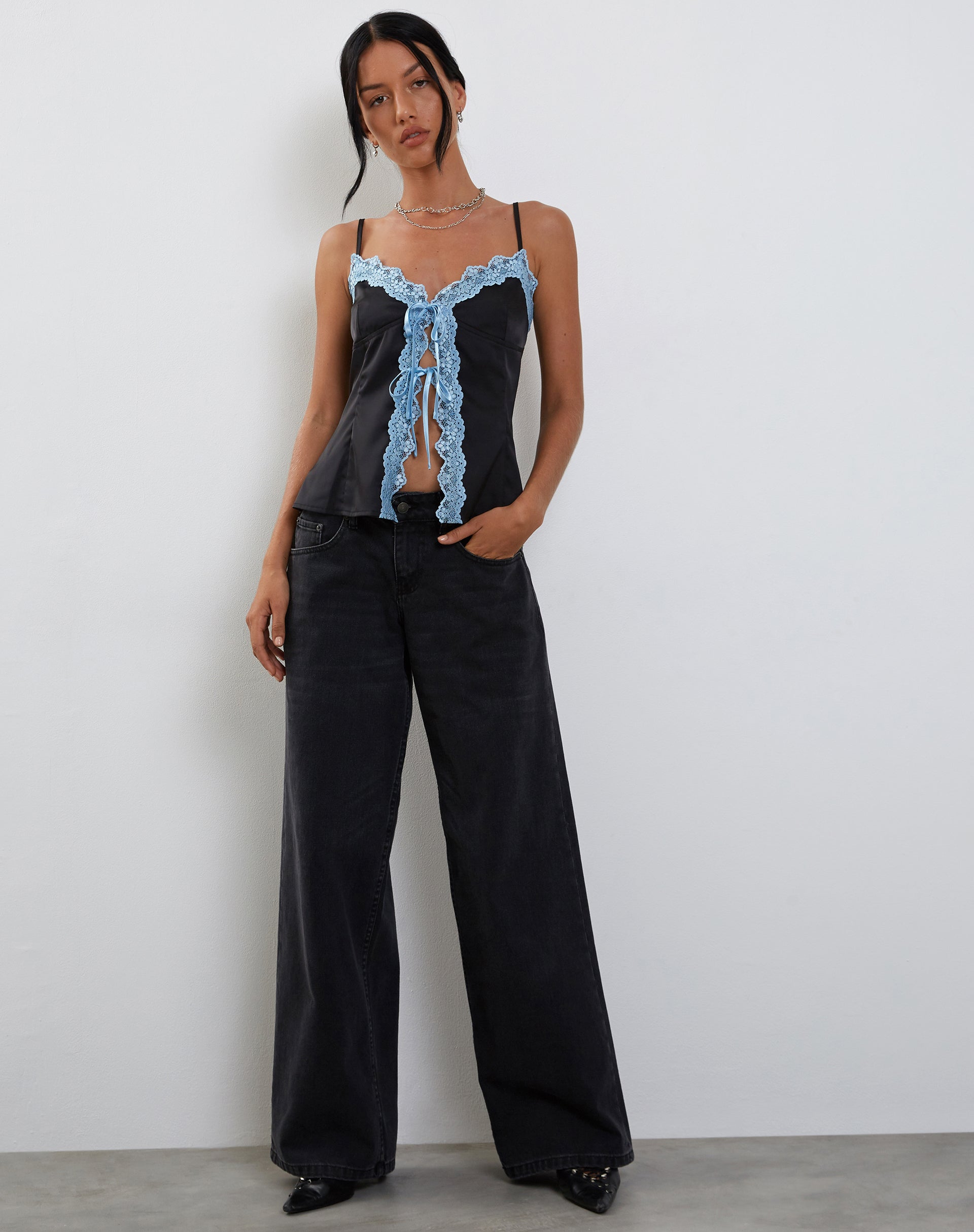 Black Cami Top | Bahela – motelrocks-com-us