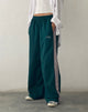 Image of Bedion Oversized Jogger in Forest Green with M Embro
