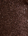 Drape Sequin Brown