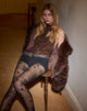 Image of Beyi Halter Top in Drape Sequin Brown