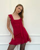 Burgundy Chiffon Mini Dress | Binita motelrocks-com-us Burgundy Chiffon Mini Dress | Binita motelrocks-com-us