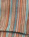  Blue and Brown Shimmer Plisse