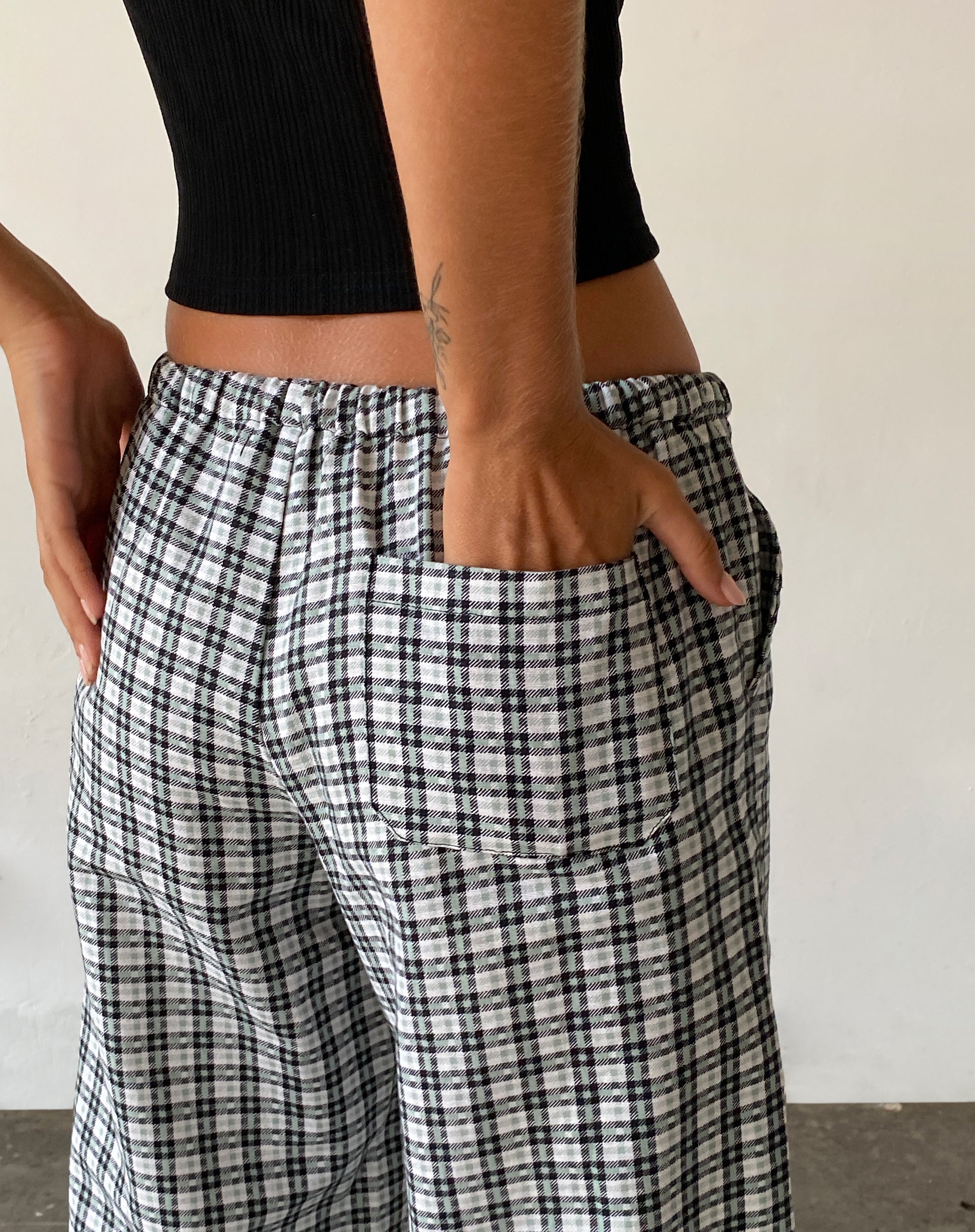 90s Orange Check Pants W29 High Waist Checked Trousers Womens S M Made in  France Retro Plaid Pants M High Rise Grunge Trousers Tartan Pants - Etsy
