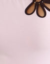  Light Pink with Bitter Chocolate Binding
