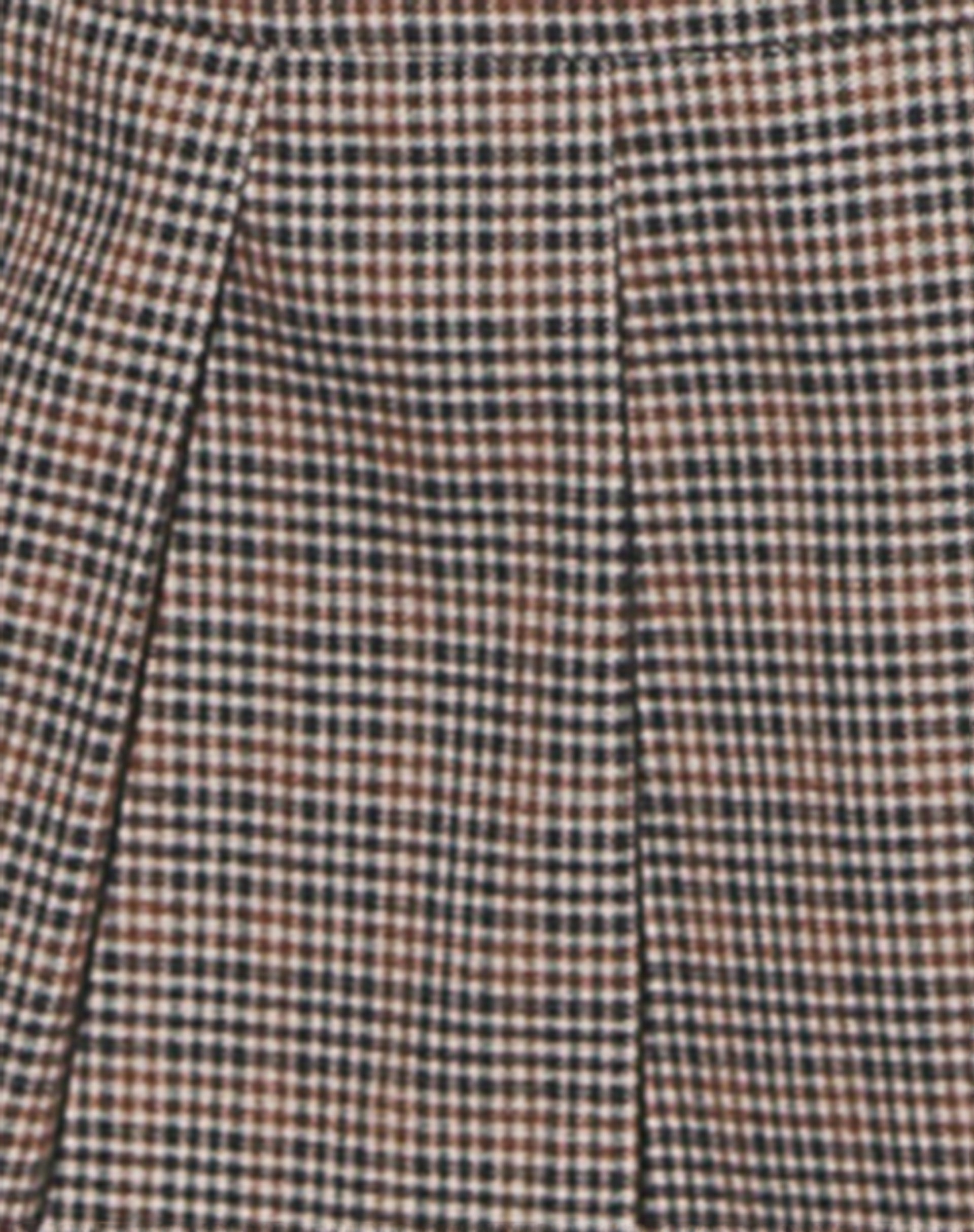 Brown Check Pleated Micro Skirt | Casini – motelrocks-com-us
