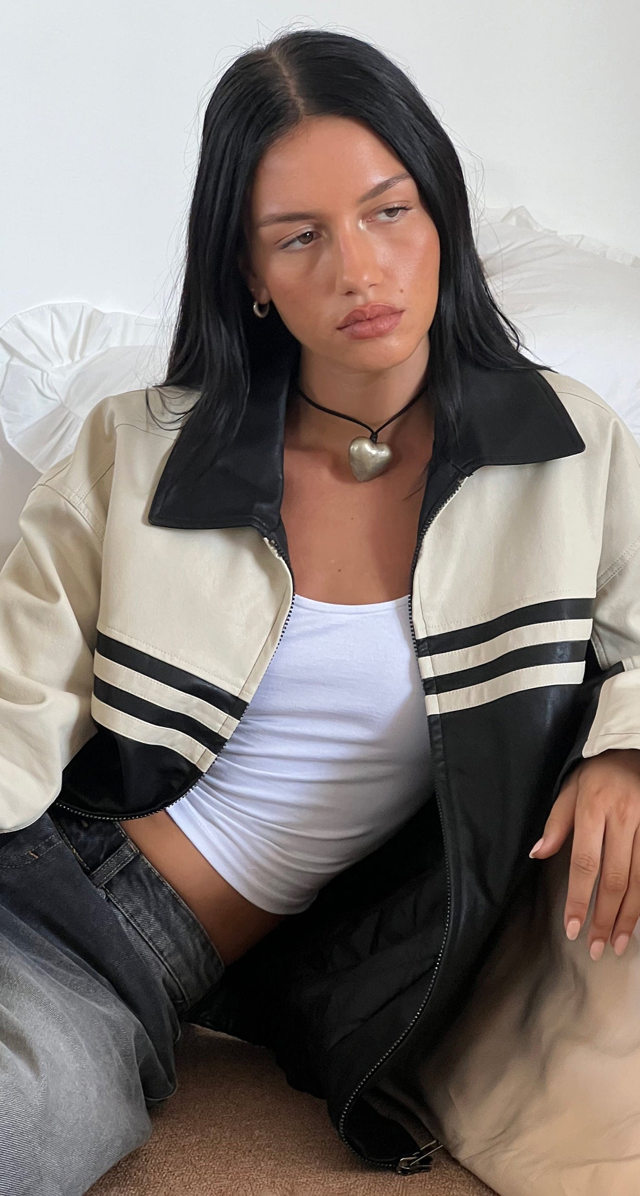PU Black Jacket | Calista – motelrocks-com-us