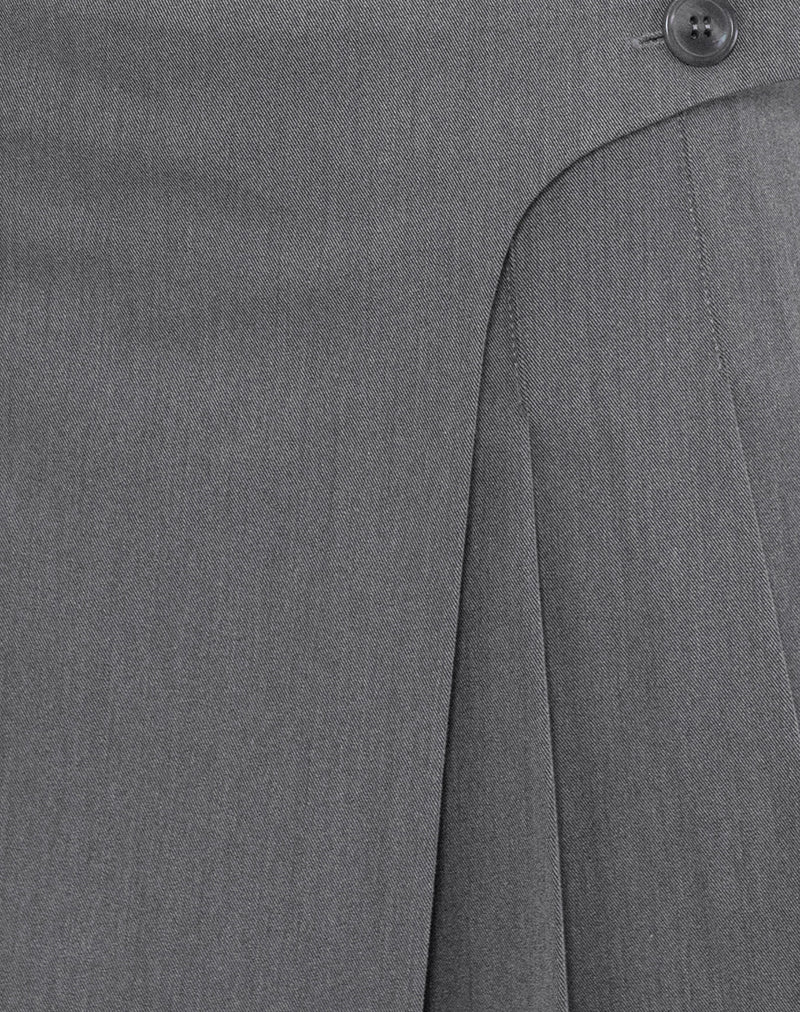 Charcoal Grey Wrap Mini Skirt | Carwita – motelrocks-com-us Charcoal Grey Wrap Mini Skirt | Carwita – motelrocks-com-us