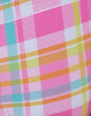 Pink and Yellow Check