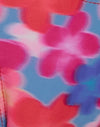 Blurred Flower Blue and Pink
