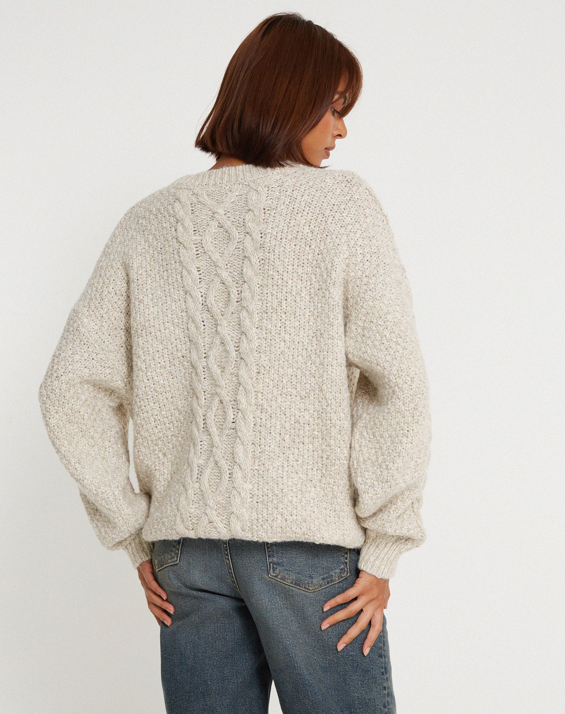 image of Chalih Jumper in Oatmeal