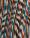 Shimmer Plisse Blue Brown